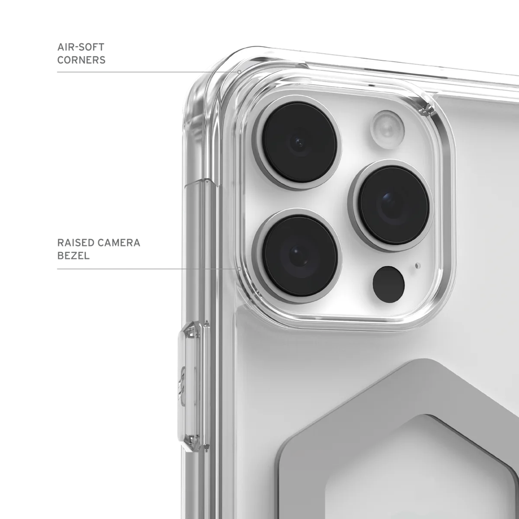 UAG iPhone 16 Pro Max Magsafe Plyo Case (Ice/Silver)