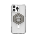UAG iPhone 16 Pro Max Plyo MagSafe Bundle Ice White/Titanium Stand