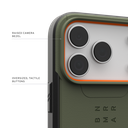 UAG iPhone 17 Pro Civilian Magsafe Case (Olive/Orange)