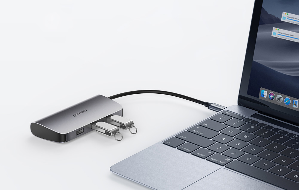 UGREEN - USB -C in 1 MULTIFUNCTION ADPTER