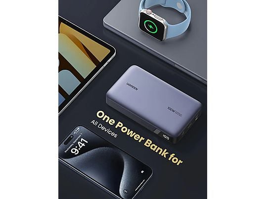 UGREEN 20000mAh PD-100W Two-way Fast Charging  65W Power Bank PB720