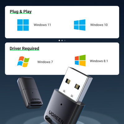 UGREEN Bluetooth 5.0 USB Adapter CM390