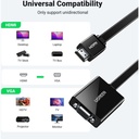 UGREEN HDMI TO VGA Converter 25CM (Black)