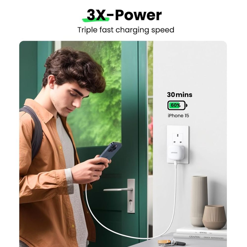 UGREEN Nexode30W USB-C PD Fast ChargerUK Gr25114