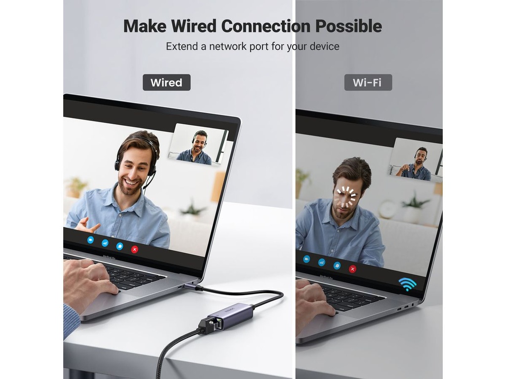 UGREEN USB-C 1000Mbps Ethernet Adapter