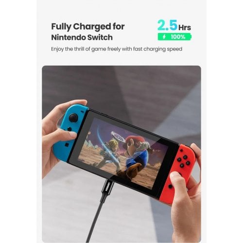 UGREEN USB-C 2.0 Charging Cable 100W 1m (Black)US300