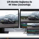 UGREEN USB-C to USB-C Thunderbolt 4 Cable 0.8m (Black)US501