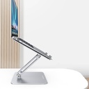 UGreen Laptop Stand Ergonomic Height Angle Adjustable - Silver