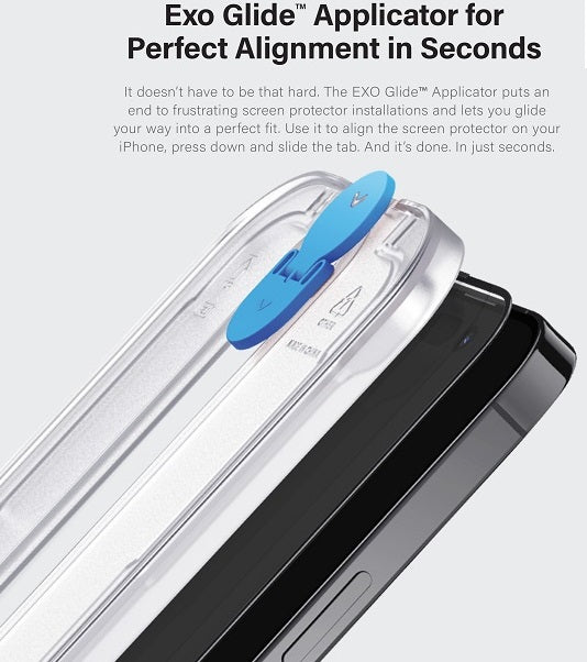 UNIQ OPTIX VIVID PRO IPHONE 13 PRO MAX 14 PLUS GLASS SCREEN PROTECTOR