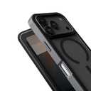 AMAZINGTHING GLAMOUR FOLIO MAGSAFE DROP PROOF CASE FOR IPHONE 17 PRO MAX 6.9 (Color: BLACK)