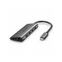 Ugreen USB C Hub 9 IN 1 Type-C to HDMI +USB 3.0*3 +PD power Converter - Grey