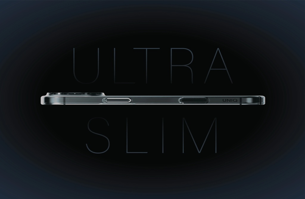 Uniq Airsuit MagSafe Case for iPhone 17 Pro Max - Glossy Clear/White