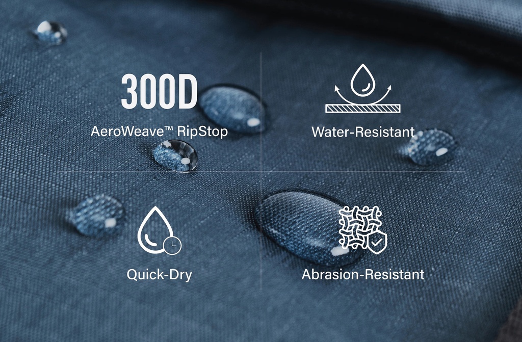 Uniq Arden RPET RipStop Sling Bag 2L -Blush Coral