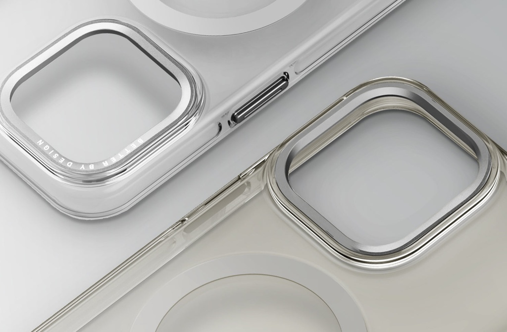 Uniq Hybrid Calio MagSafe Case for iPhone 15 Pro - Nude Transparent 