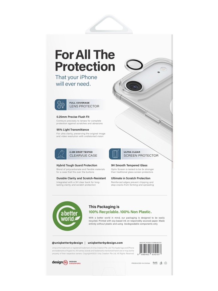 Uniq Hybrid Clearvue MagSafe 360 Essential Bundle Pack for iPhone 17 Pro