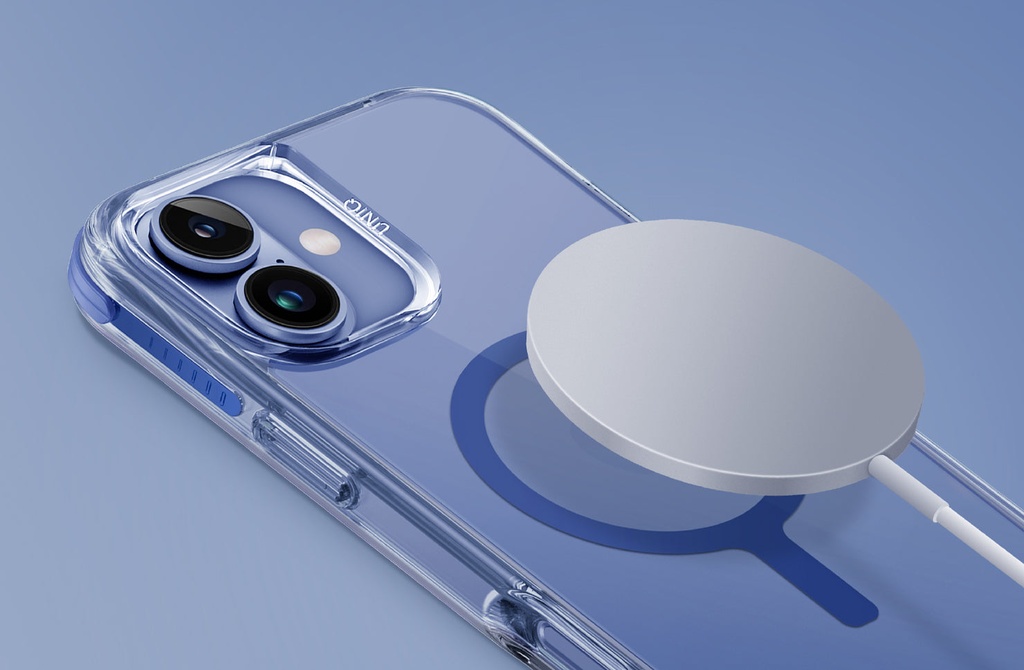 Uniq Hybrid Combat MagSafe Case for iPhone 16 Plus - Lume White