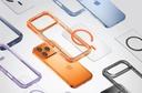 Uniq Hybrid Combat Magsafe Case for iPhone 17 Pro Max - Volt Orange