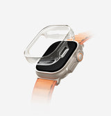 Uniq Hybrid Garde Case With Screen Protector for Apple Watch Ultra 49mm - Dove Clear 