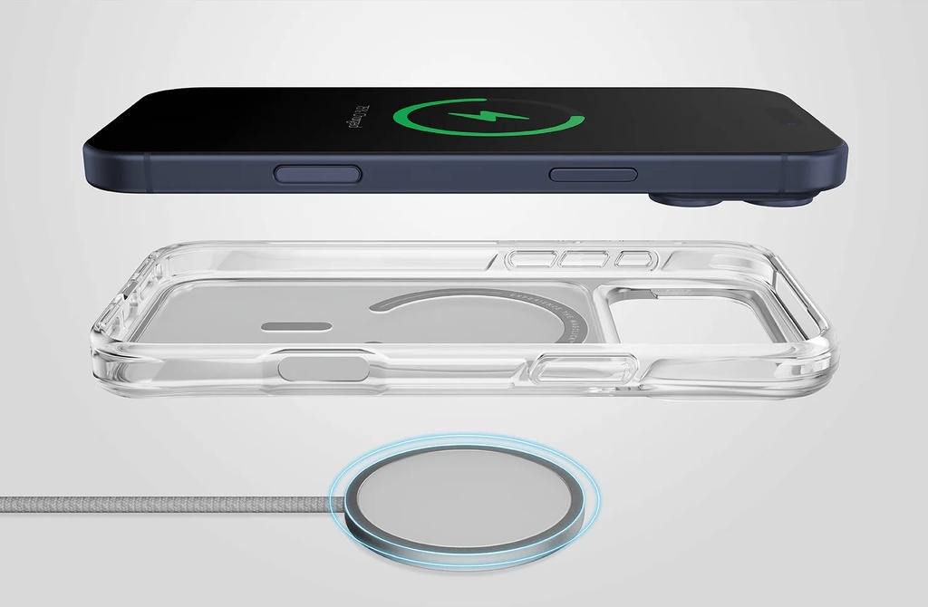 Uniq Hybrid Lifepro Xtreme Magsafe Case for iPhone 17 Pro Max - Frost Smoke