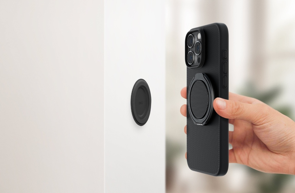 Uniq Keva Air MagSafe case with GripFit Premium for iPhone 16 Pro – Umber Brown