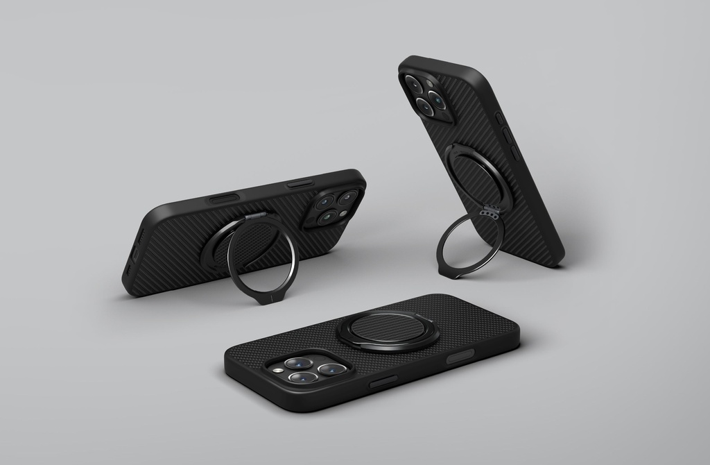 Uniq Keva Air MagSafe case with GripFit Premium for iPhone 16 Pro – Umber Brown