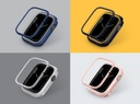 Uniq Moduo Case For Apple Watch With Interchangeable Bezel 45/44 mm - Pink/White 