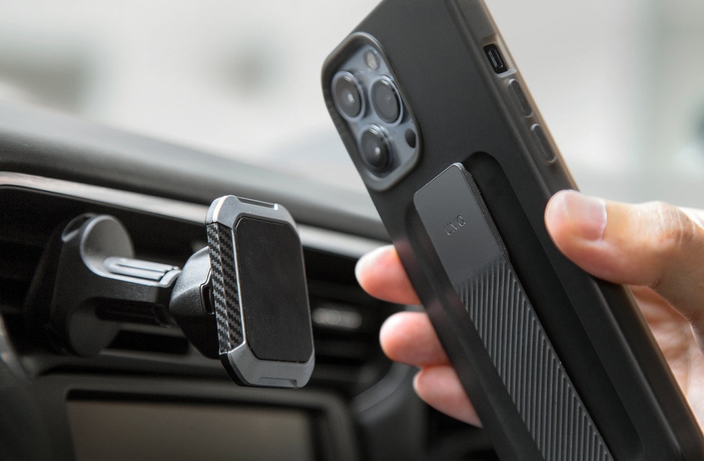 Uniq Mondo Magnetic Dashboard Mount - Gunmetal Black 