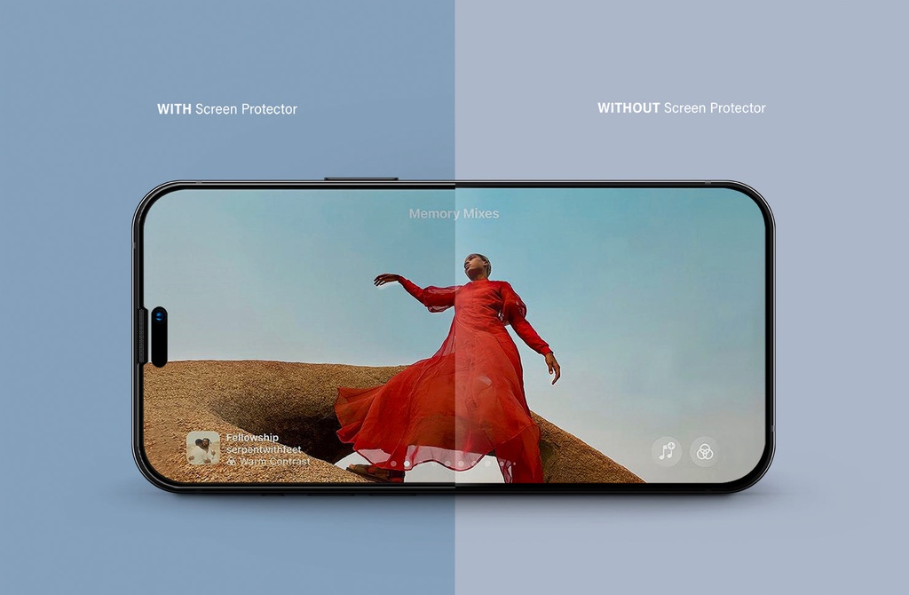 Uniq Optix Privacy Glass Screen Protector for iPhone 16 Pro