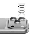 AMAZINGTHING IPHONE 17 PRO 6.3 / 17 PRO MAX 6.9 AR 3 LENS GLASS (Color: CRYSTAL)"