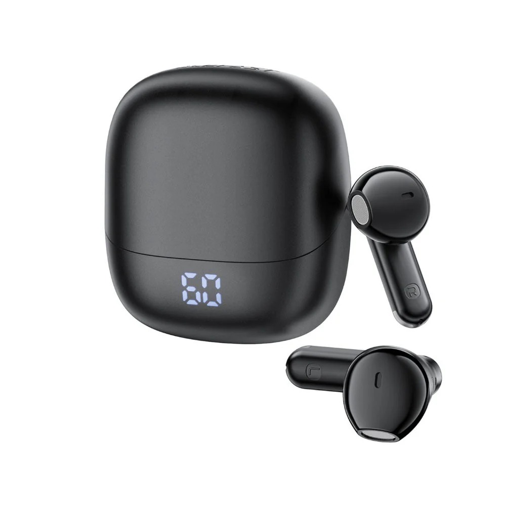 W2 active noise cancelling true wireless earbuds - Black