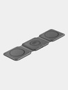 bazic gomag trio 3 in 1 foldable magnetic wireless charger grey