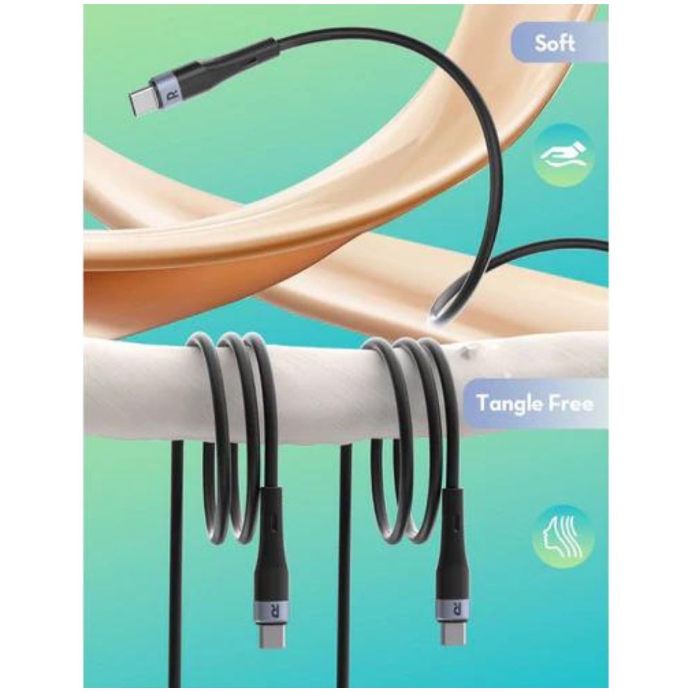 ravpower rp-cb1038 60w c-c cable 1m black