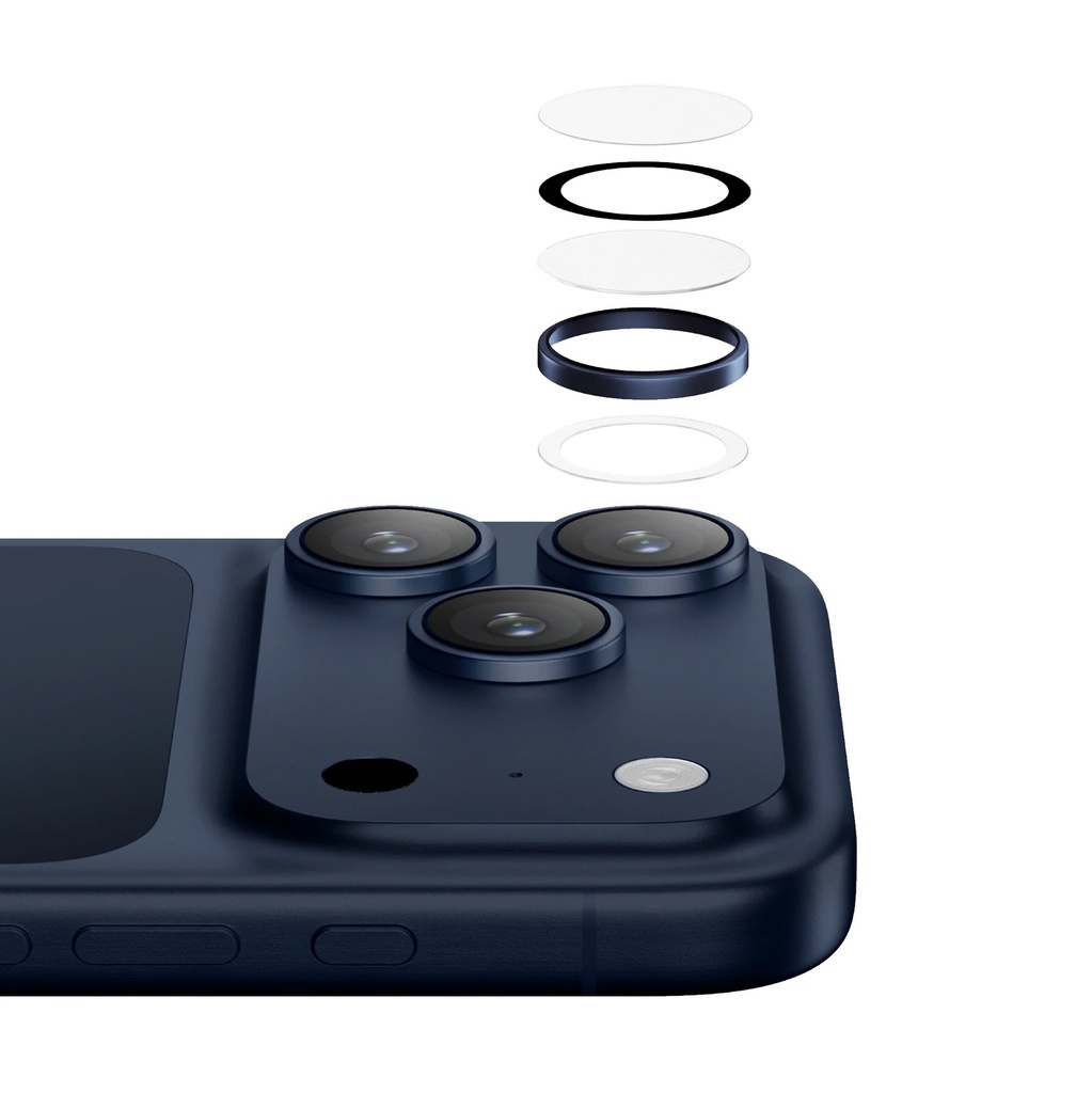 AMAZINGTHING IPHONE 17 PRO 6.3 / 17 PRO MAX 6.9 SAPPHIRE LENS GLASS (Color: BLUE)"