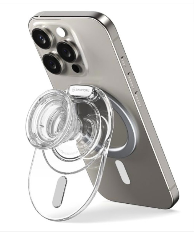 Sinjimoru Magsafe Grip Clear