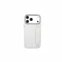كفر alot Nblel MagSafe فخم وأنيق لـ iPhone 17 Pro Max - أبيض