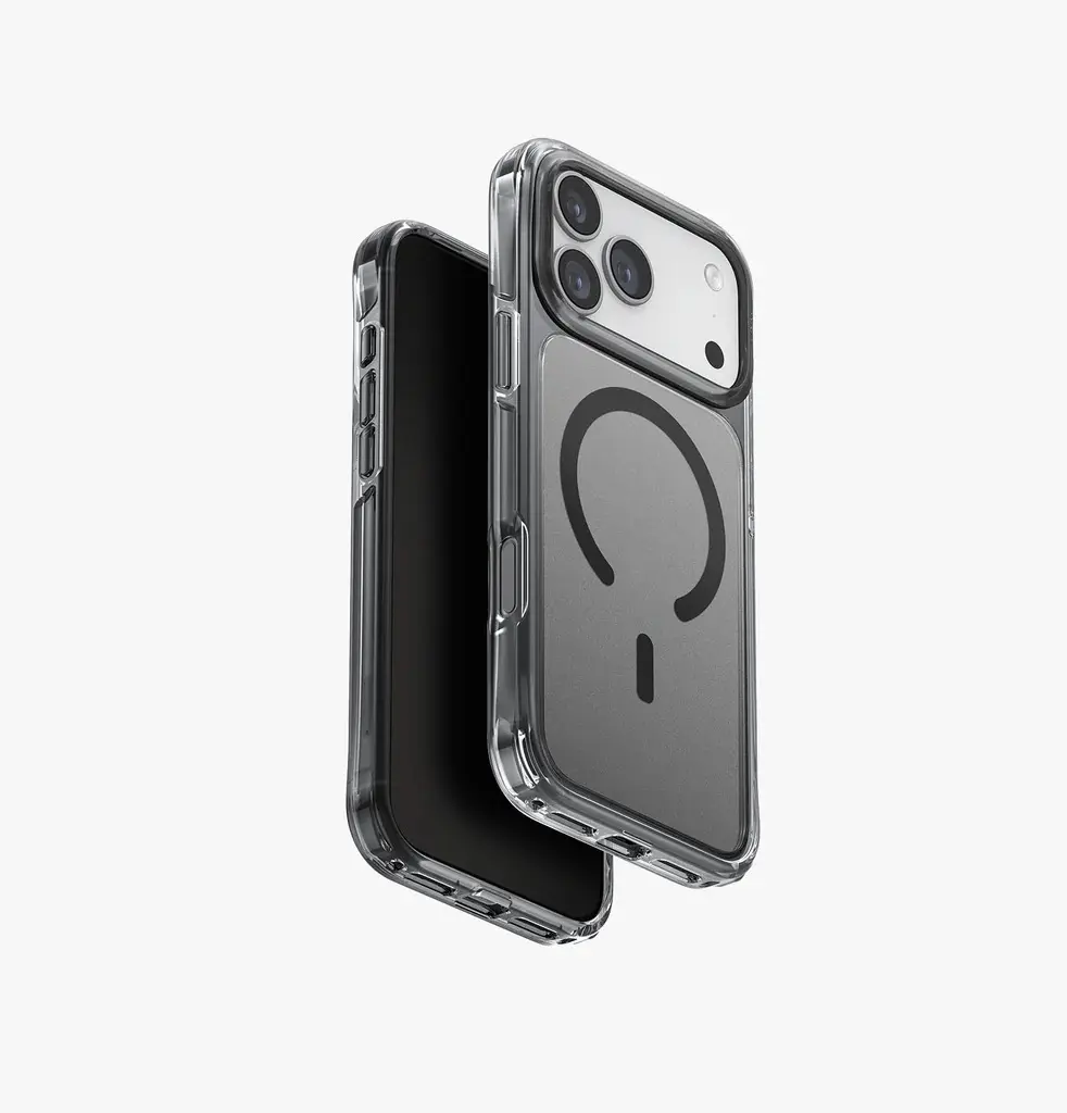 UNIQ HYBRID IPHONE 17 PRO MAX )2025( 6.9 MAGCLICK CHARGING LPX CLASSIC )AF) - FROST SMOKE )