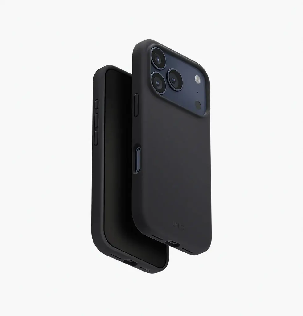 UNIQ HYBRID IPHONE 17 PRO )2025( 6.3  MAGCLICK CHARGING LINO - CHARCOAL GREY )CHARCOAL GREY