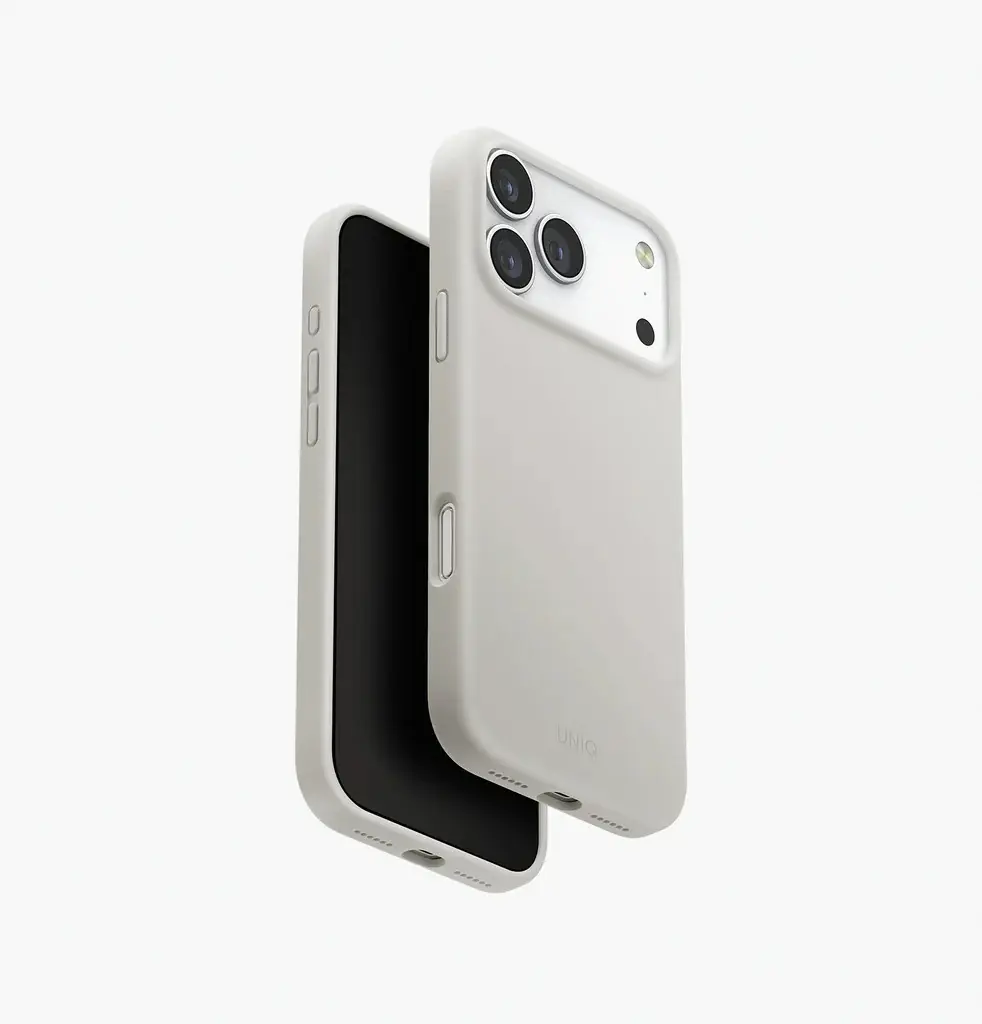 UNIQ HYBRID IPHONE 17 PRO MAX )2025( 6.9 MAGCLICK CHARGING LINO - CHARCOAL GREY )CHARCOAL GREY