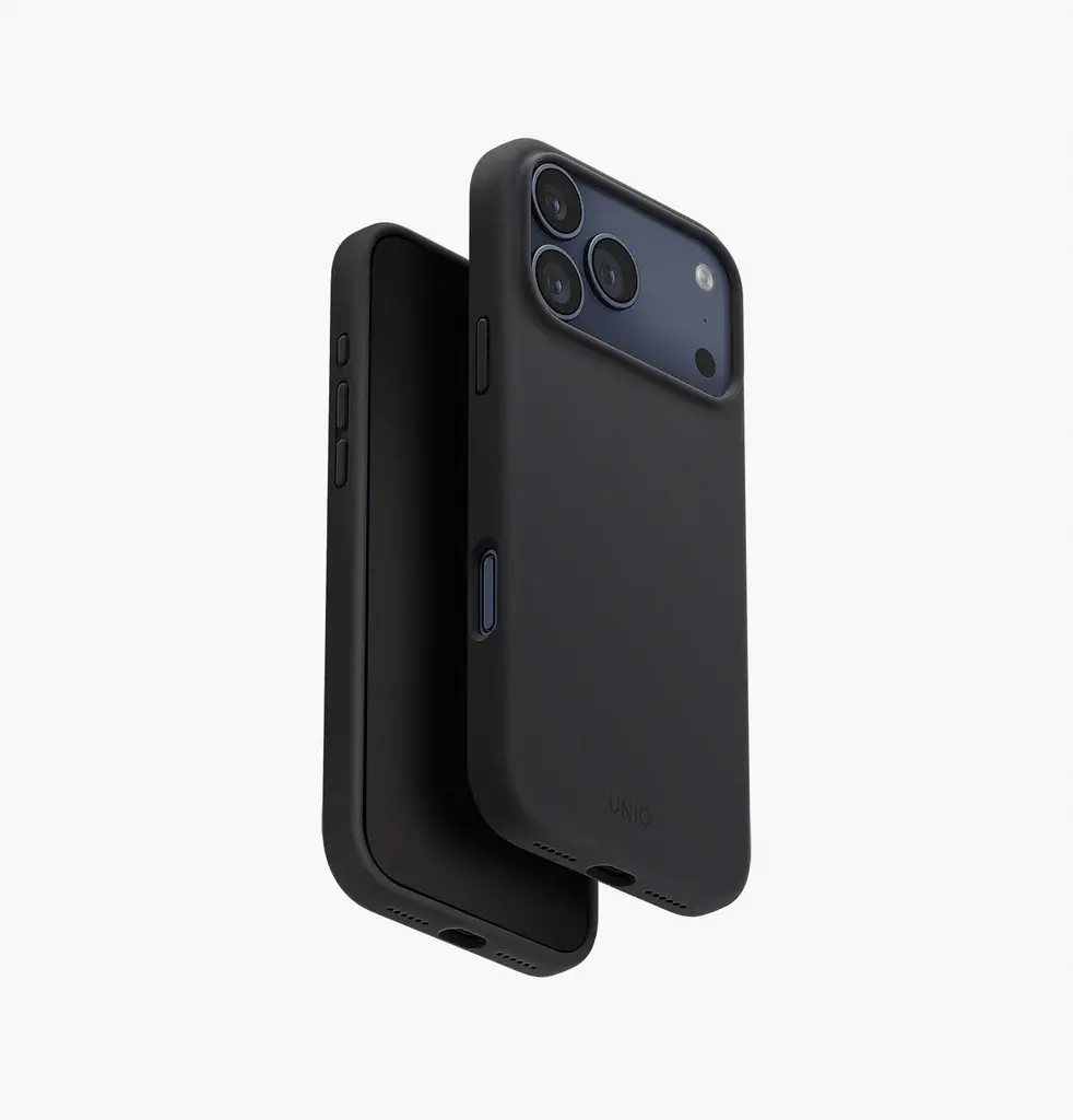 UNIQ HYBRID IPHONE 17 PRO MAX )2025( 6.9 MAGCLICK CHARGING LINO - CHARCOAL GREY )CHARCOAL GREY