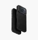 UNIQ HYBRID IPHONE 17 PRO )2025( 6.3 MAGCLICK CHARGING KEVA EDGE - CARBON BLACK )CARBON BLACK
