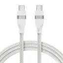 Anker USB-C to USB-C Cable 240W (Upcycled-Braided) (0.9m/3ft) - White 