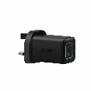 شاحن أنكر 523 نانو 3 (47 واط، منفذان) أسود