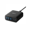 Anker Charger (112W 6 Ports GaN)- Black