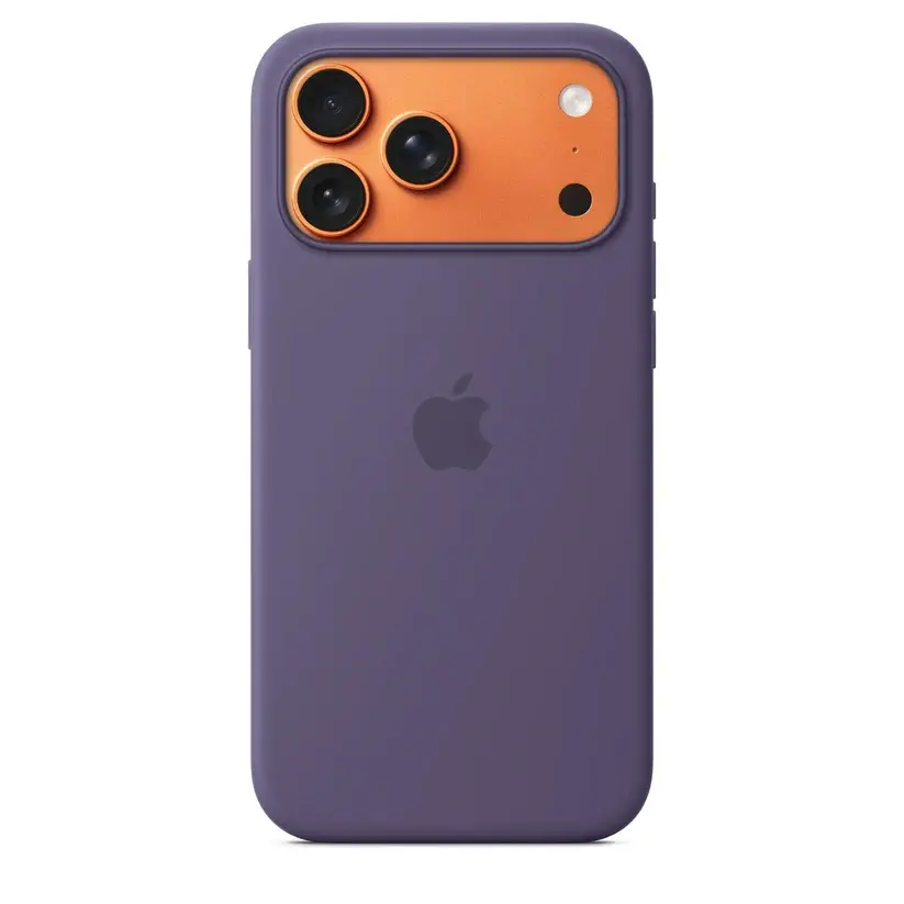 كفر سيليكون مع MagSafe لـ iPhone 17 Pro Max - Purple Fog