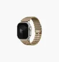  Uniq Fluo Bundle Magnetic Watch Strap With Connector for Apple Watch 40mm to 49mm - Soft Sand