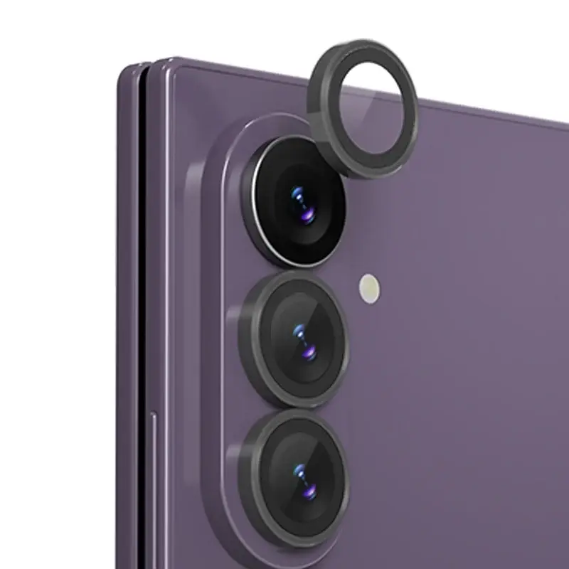 حماية كاميرا Araree Core Camera Metal Ring قطعة واحدة لـ Galaxy Z Fold 8 Ultra - شفاف