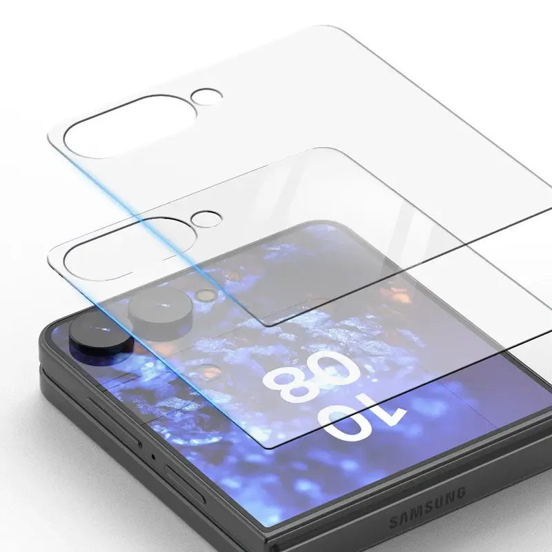 حماية شاشة Araree Core Glass قطعتين لـ Galaxy Z Flip 8 - شفاف