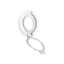 Drip Dual-Sided Magnetic Silicone Ring Aluminum Alloy Phone Stand White