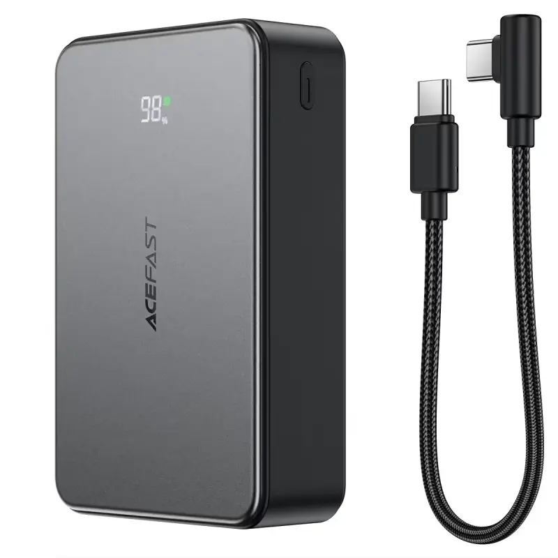 AceFast 22.5W fast charging power bank with cable (CCC) 