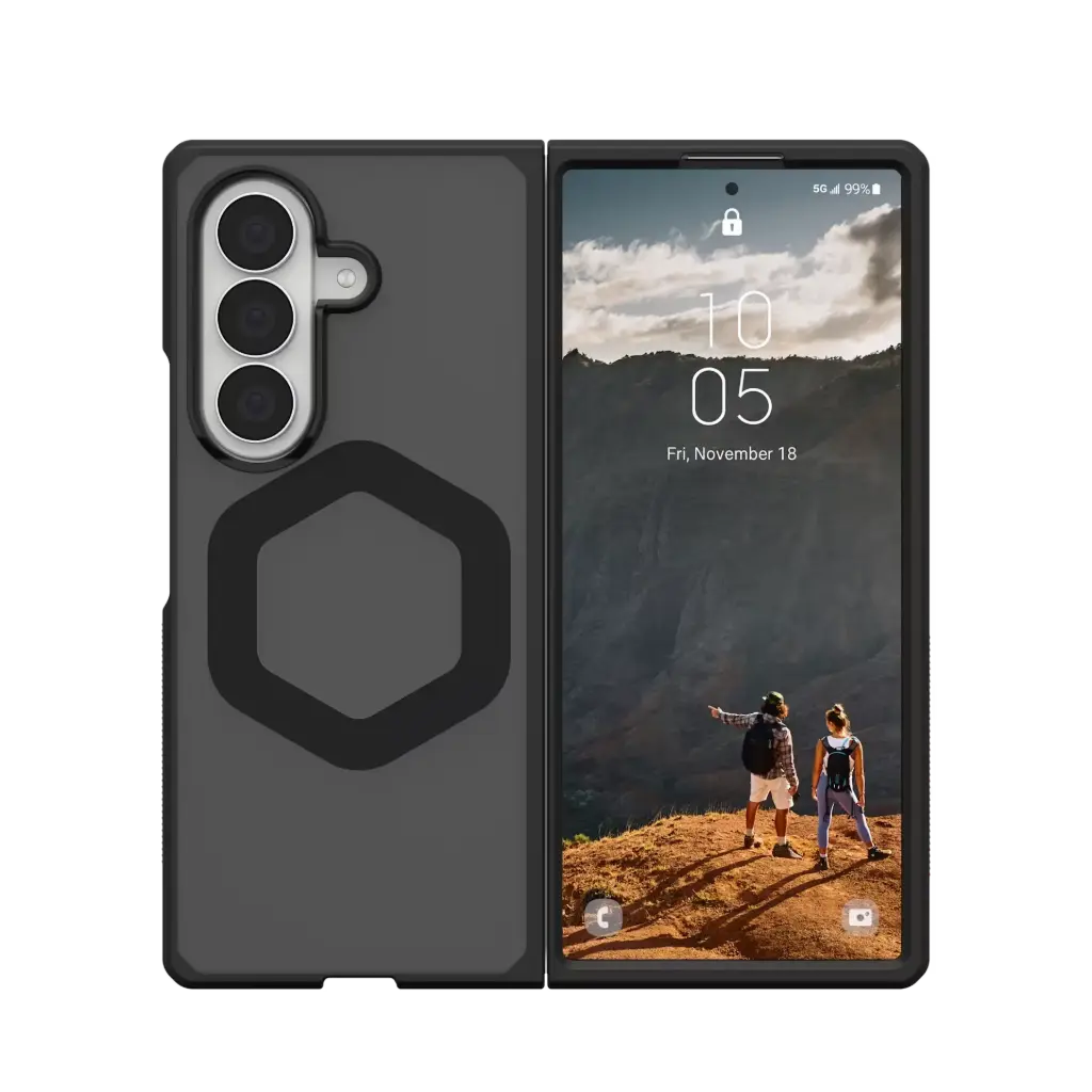 كفر UAG Mouve مع مغناطيس لـ Galaxy Z Fold 8 Ultra - رمادي